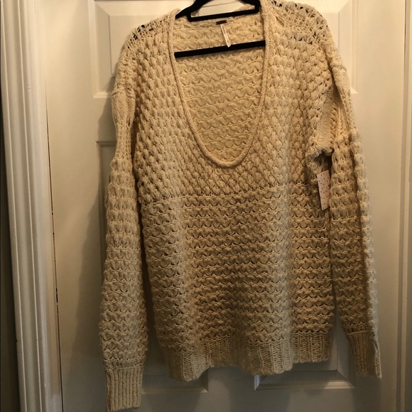 Free People crochet pullover - Picture 5 of 8